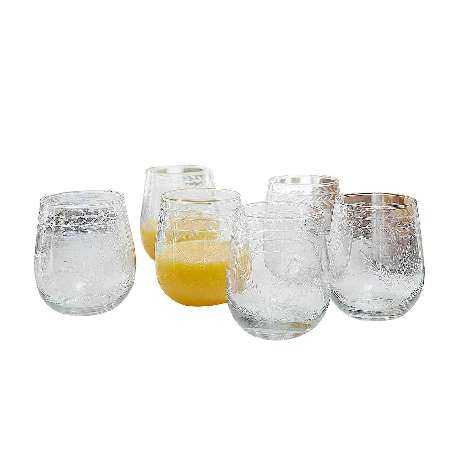 Glas 6er Set Rivelor