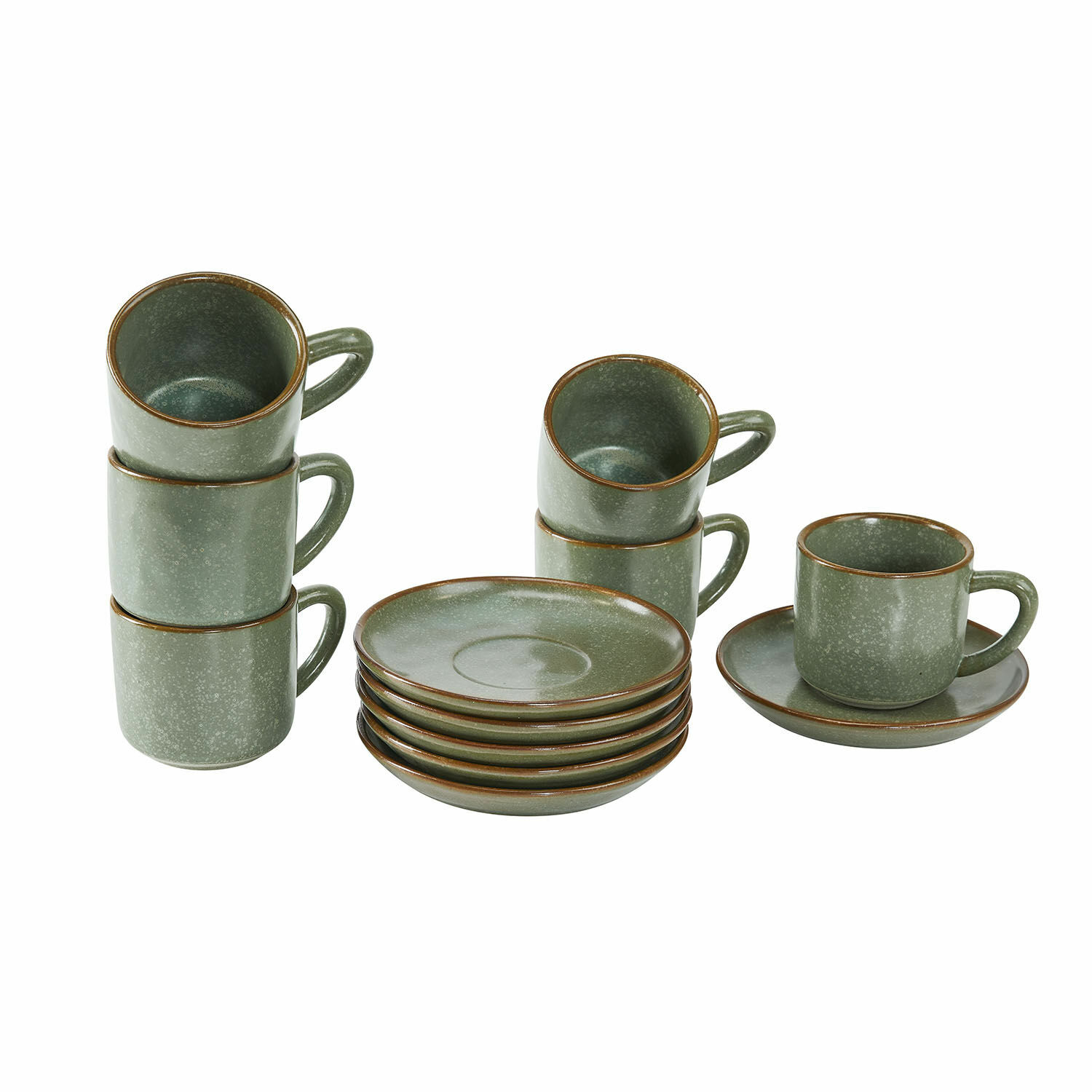 Tasse mit Untertasse 6er Set Biarré