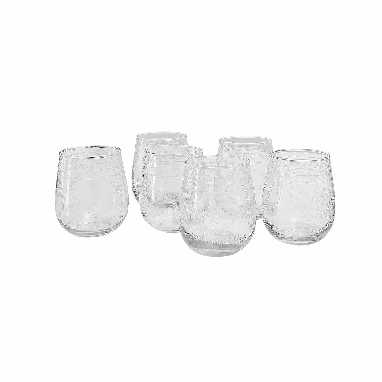 Glas 6er Set Rivelor