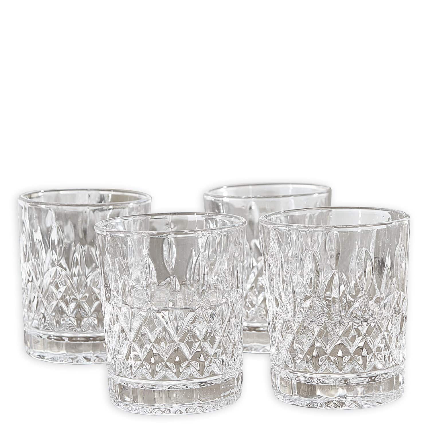 Glas 4er Set Crista