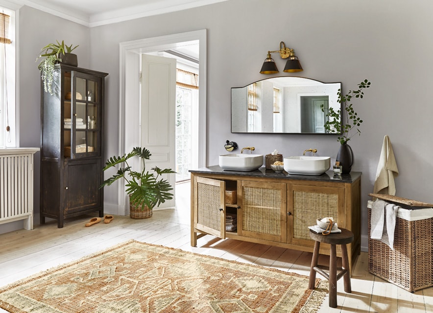 Wooden Bathroom